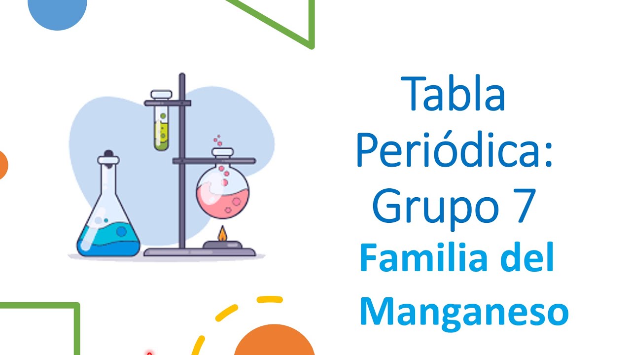 caracteristicas de la familia del manganeso