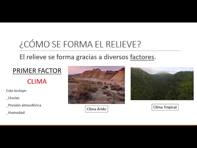 ciencias auxiliares de la geomorfologia