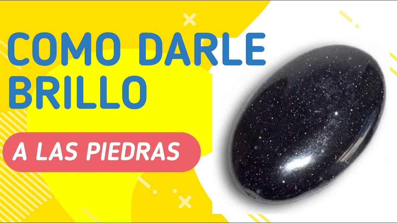 como dar brillo a las piedras de mar