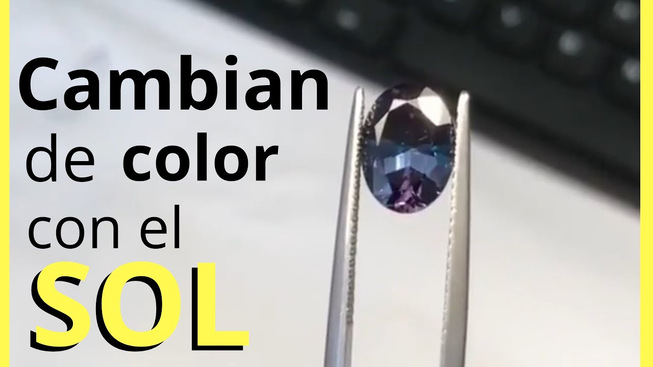 cuarzo que cambia de color