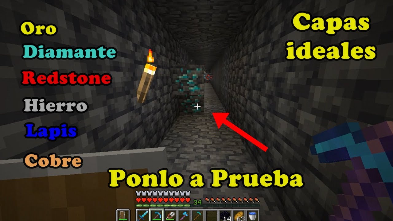 mejor capa para minar diamantes