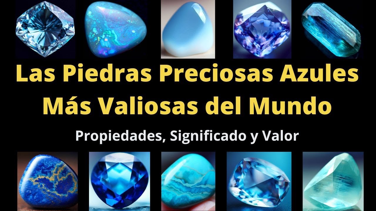 piedra de sodio gema de color azul celeste