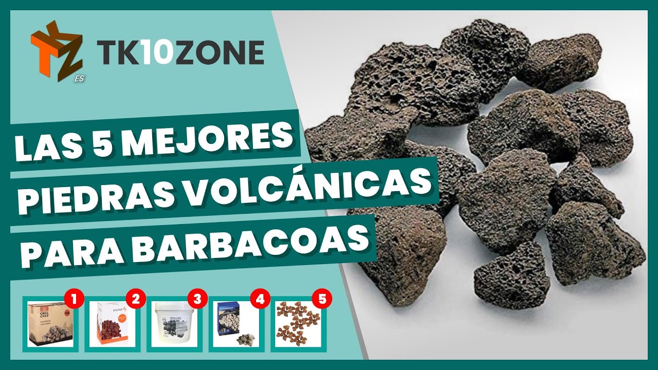 piedras de lava para barbacoas