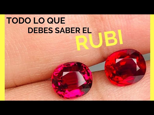 precio de un rubí pequeño