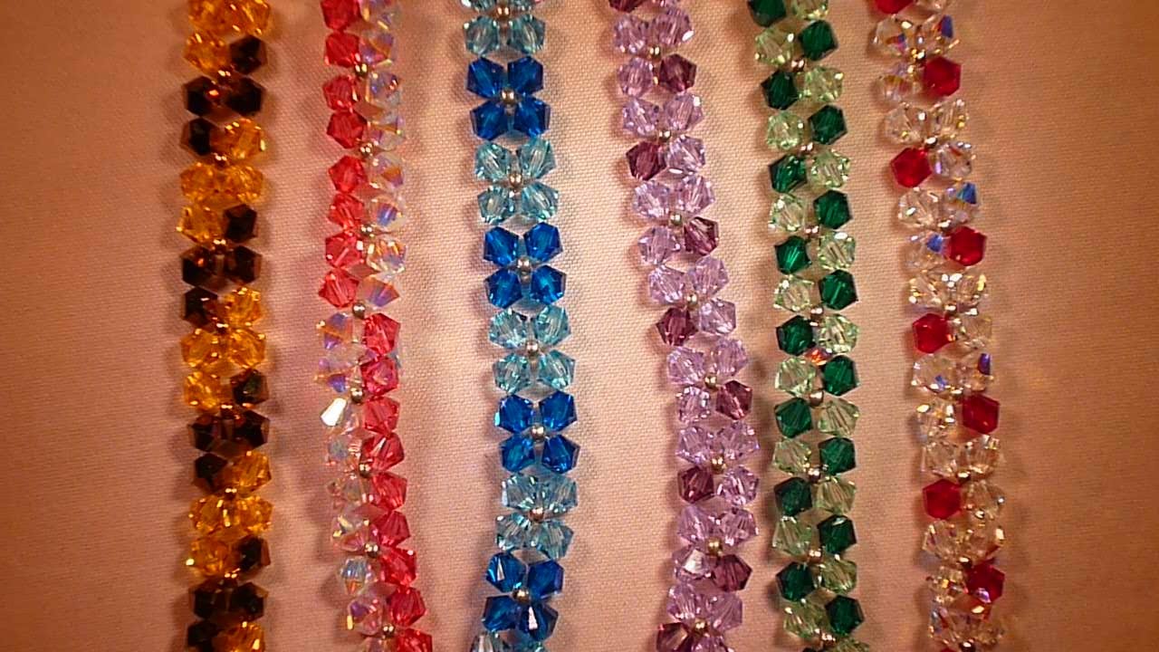 pulseras hechas a mano con abalorios