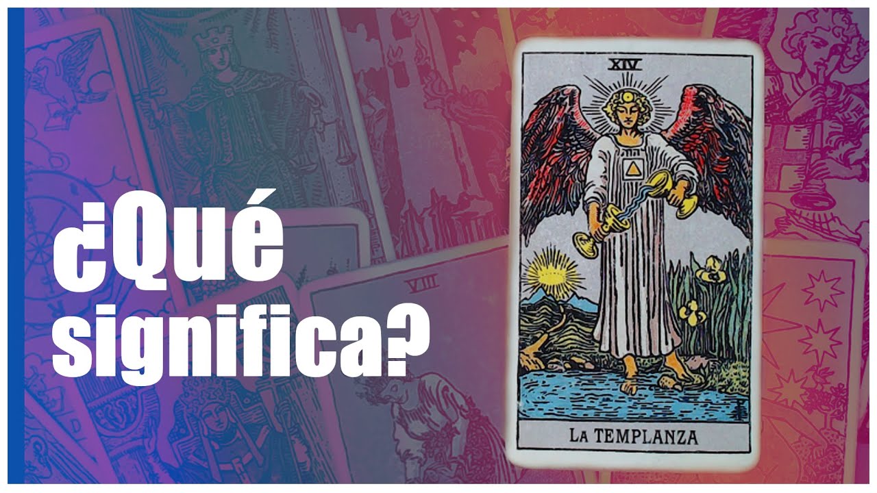 significado de la templanza en el tarot