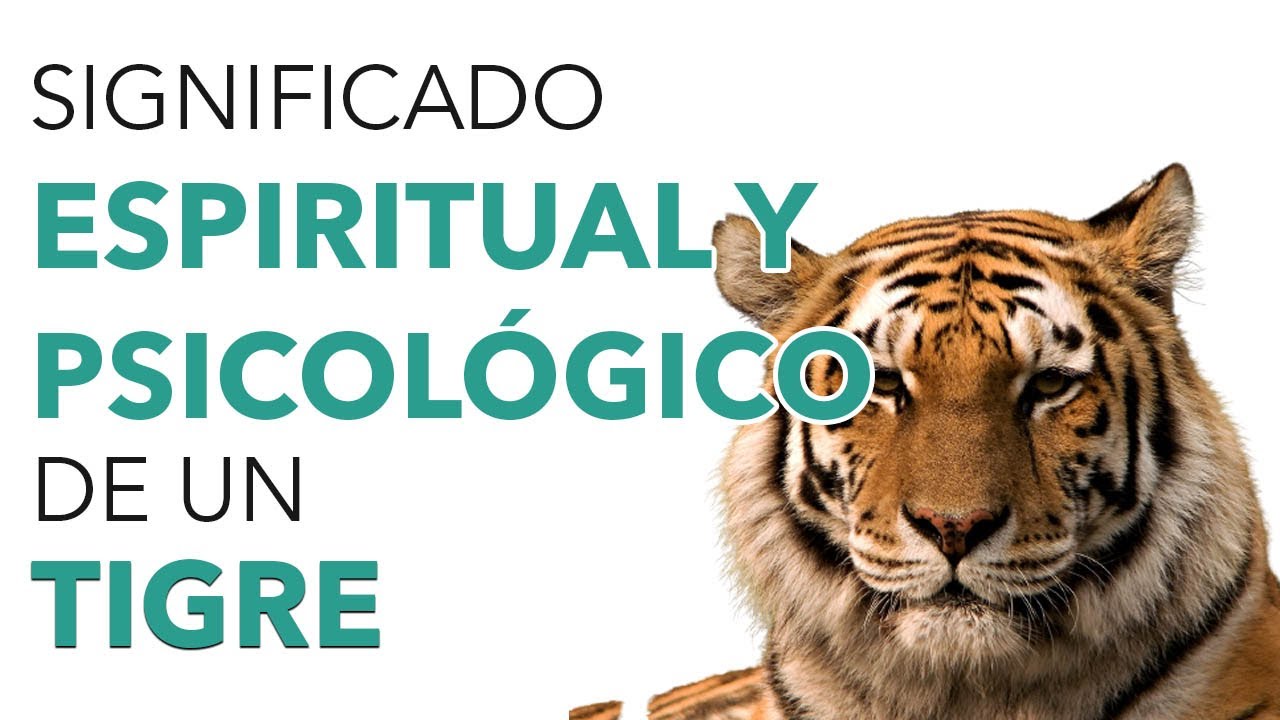 significado del tigre en lo espiritual