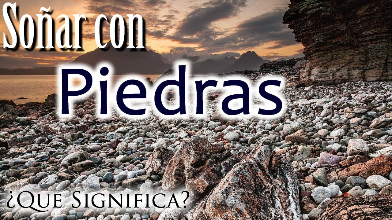soñar con piedras en la cama