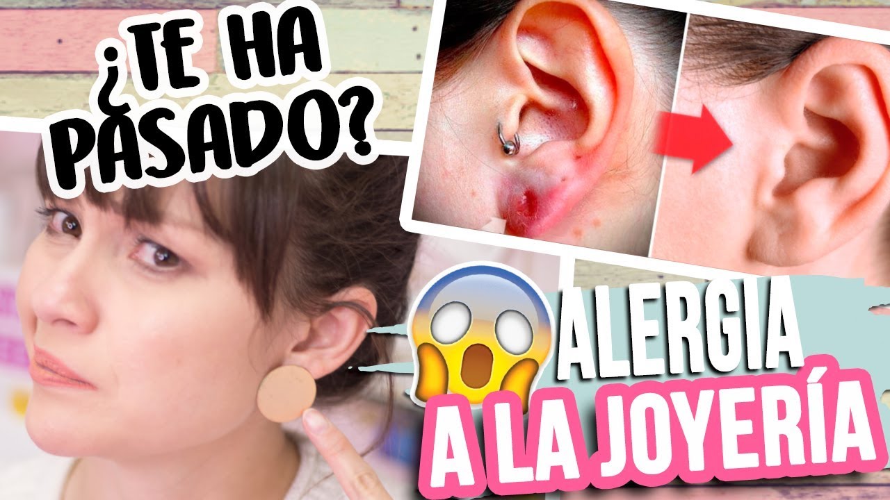 trucos para que los pendientes no den alergia