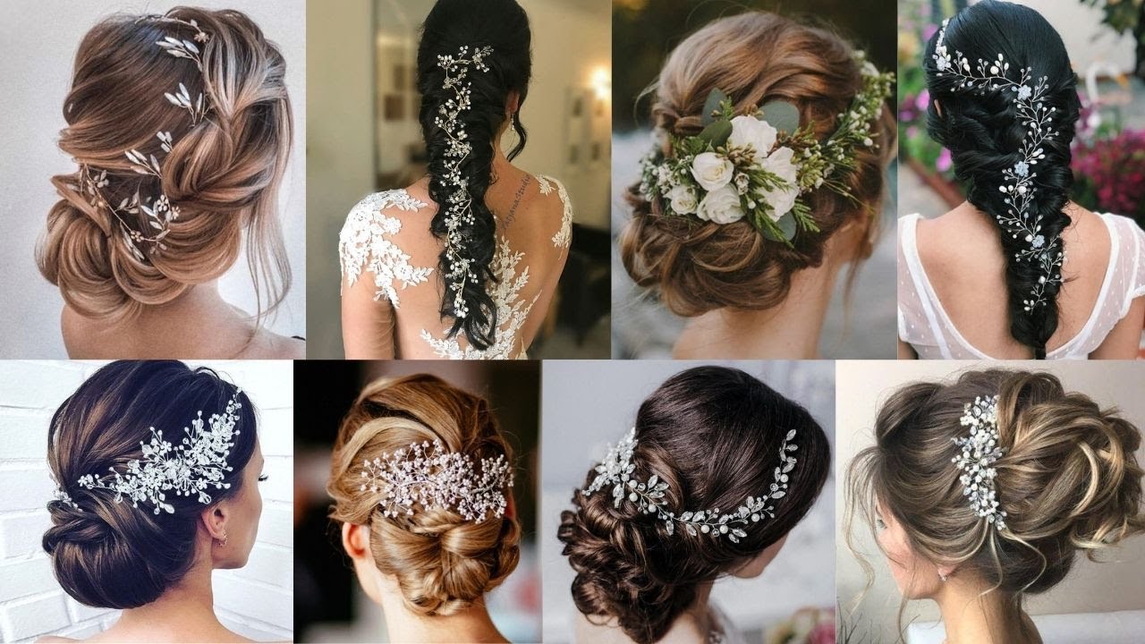 adornos en el pelo para una boda