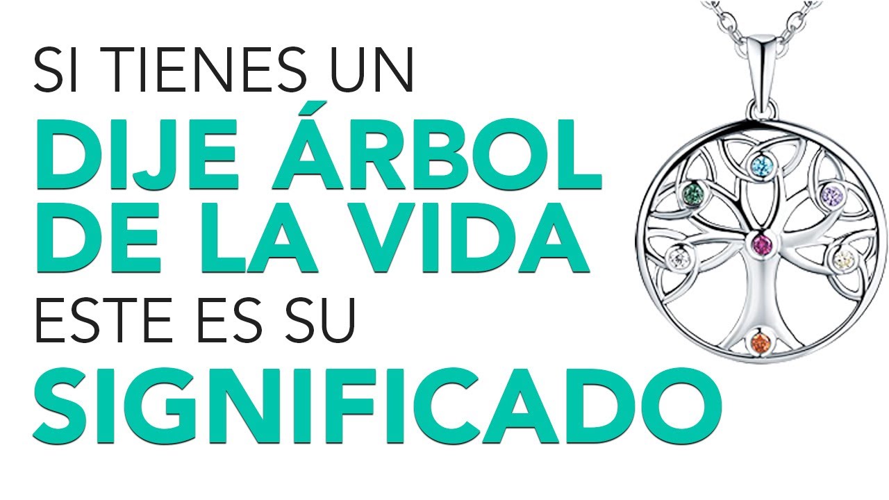 colgante árbol de la vida significado