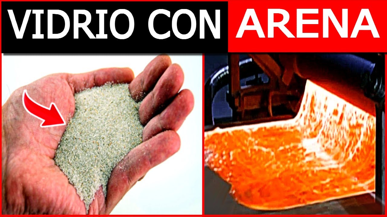 como esta constituido el vidrio