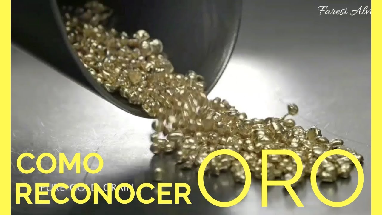 como se evalua el oro