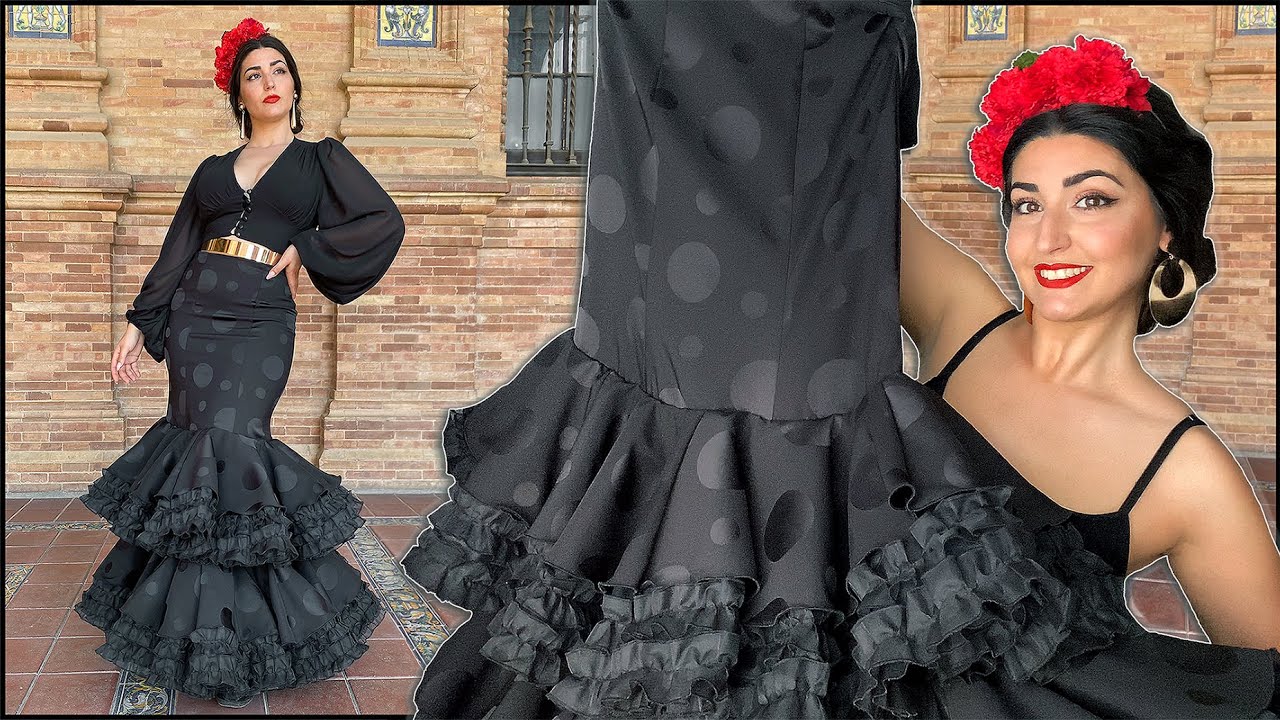 como vestirse de flamenca con cosas de casa