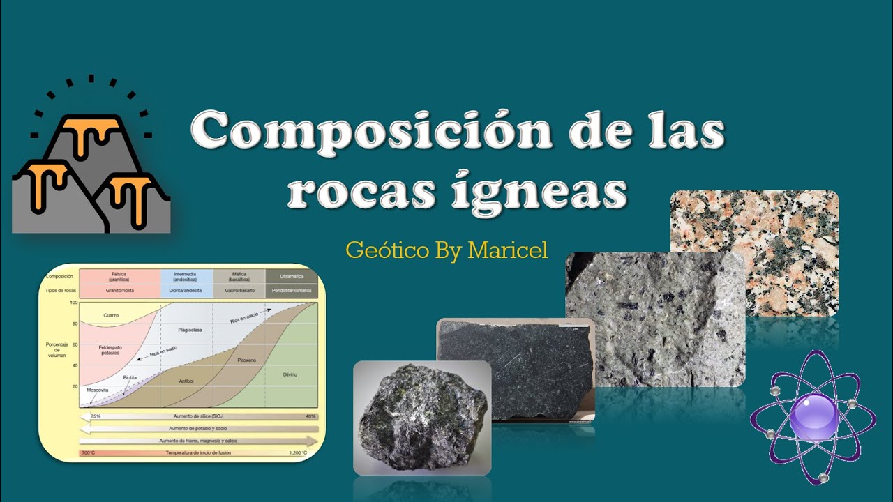 composicion quimica de rocas igneas