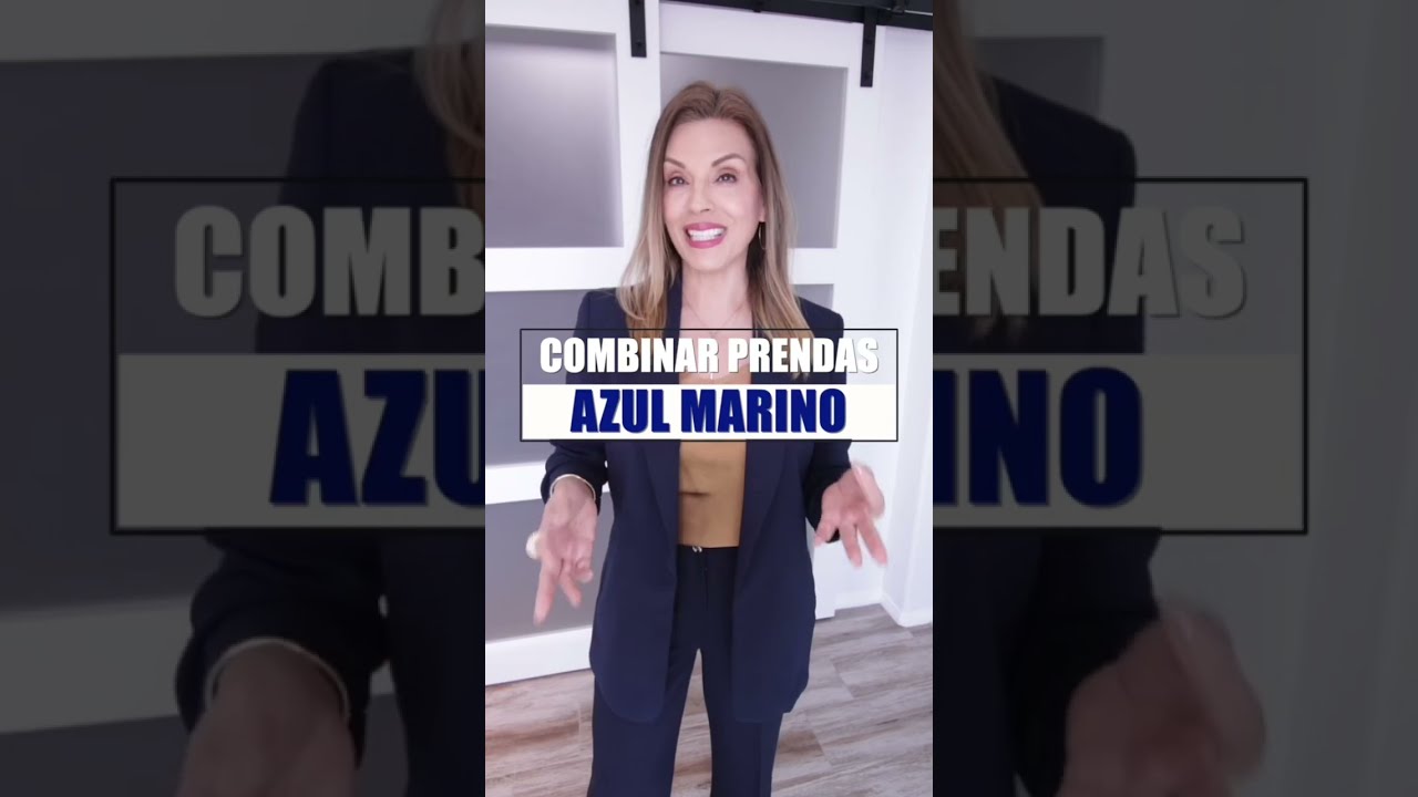 con que pega el azul marino