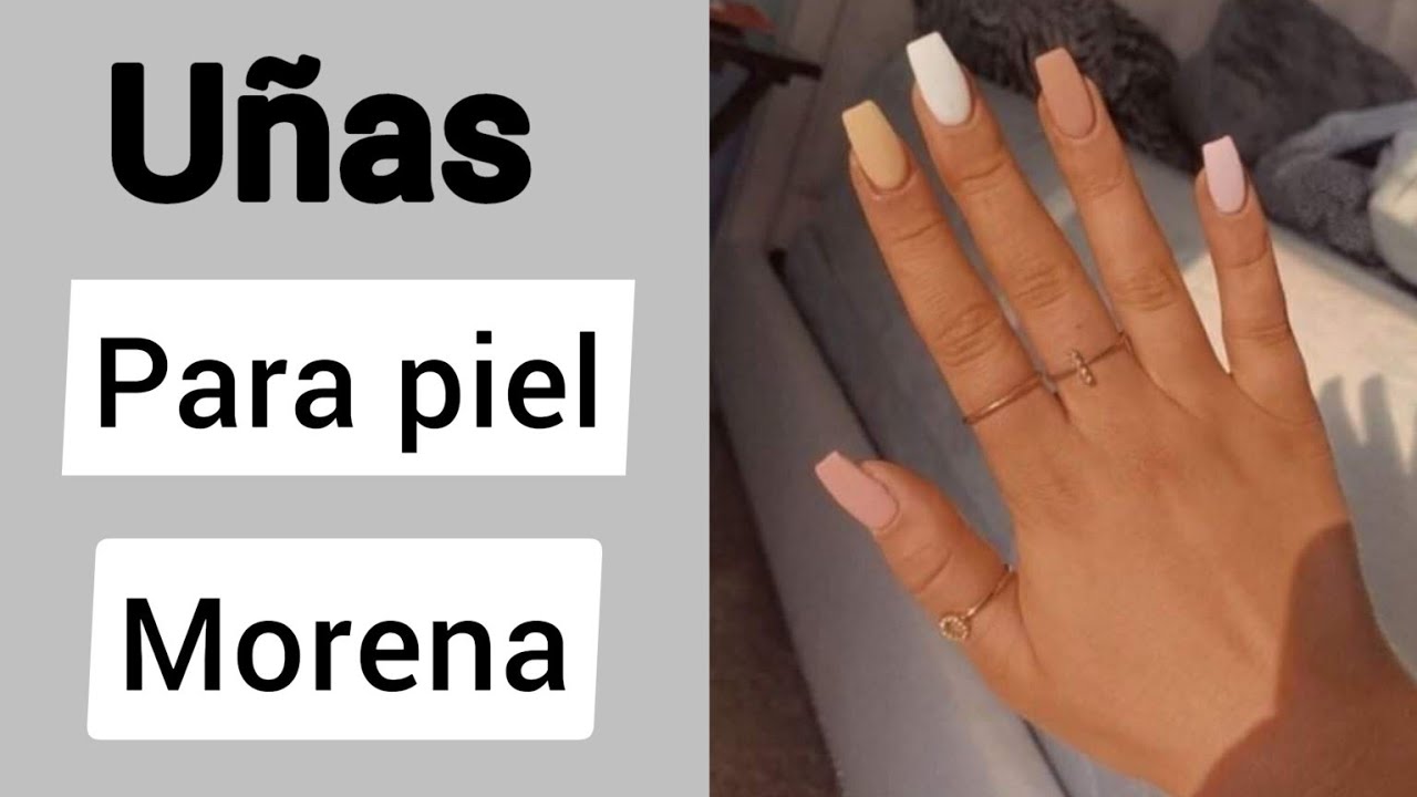 diseños de uñas para morenas 2023