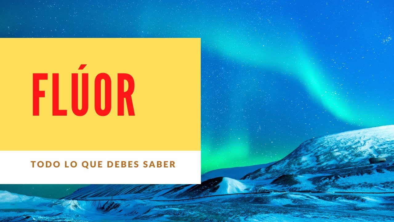 en dónde se encuentra el flúor