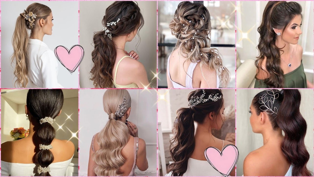 peinados con coleta alta para boda
