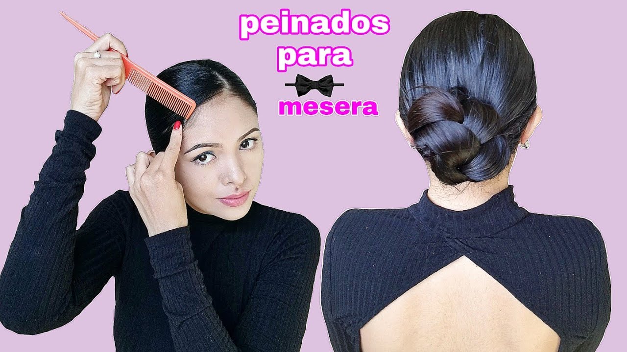 peinados para llevar con mono largo