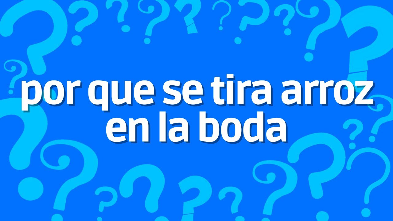 porque se echa arroz en las bodas