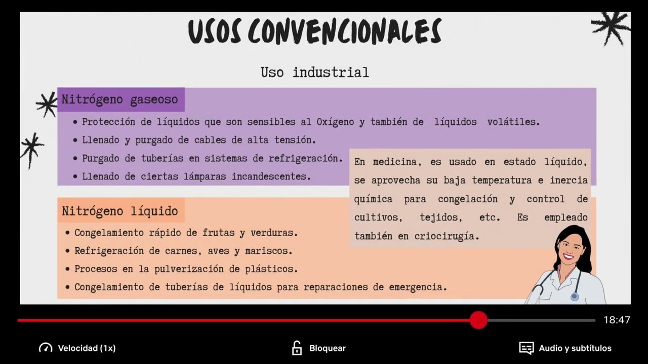 propiedades fisicas y quimicas del nitrogeno