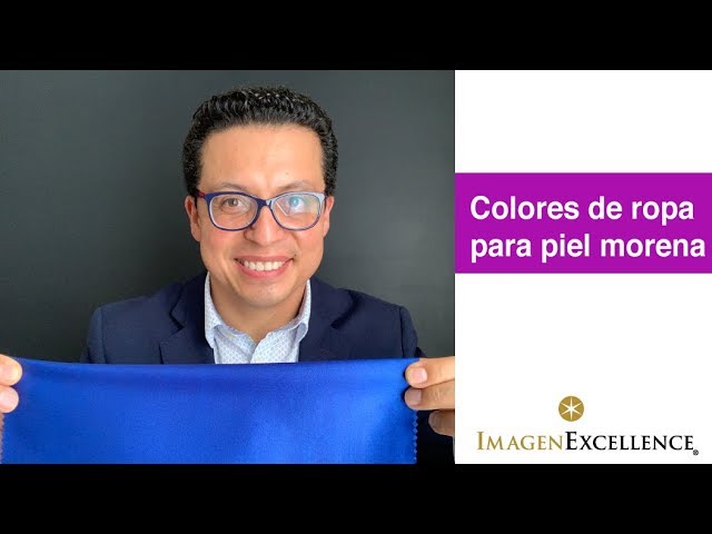 colores de ropa para piel morena hombre