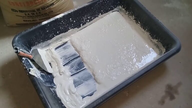 Cómo se hace el yeso: Guía paso a paso para fabricar yeso de calidad