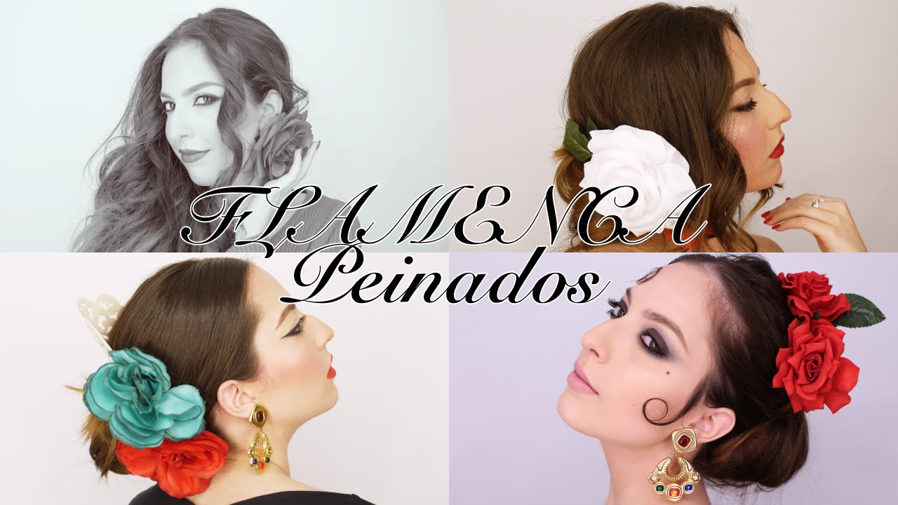 peinados de flamenca paso a paso